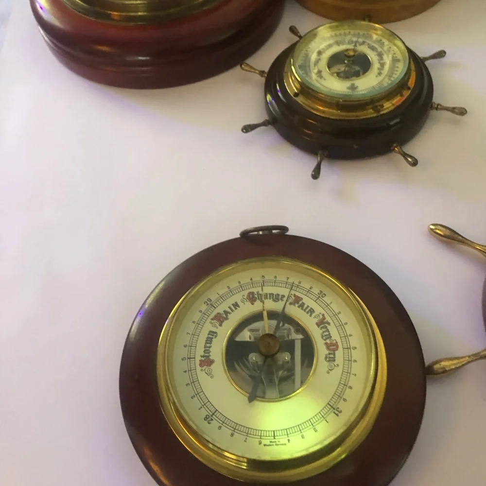 Vintage Barometer Wall Decor